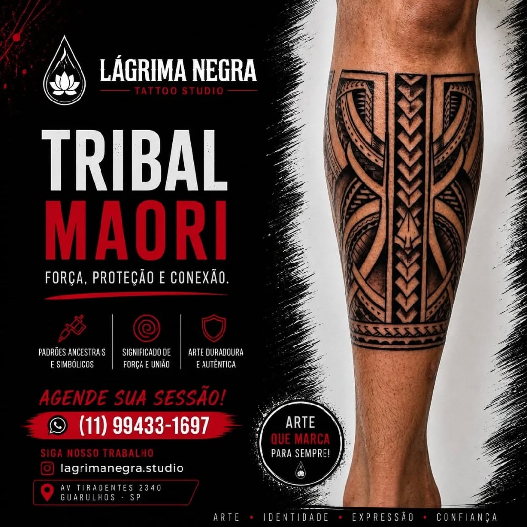 Nem toda tatuagem é só estética.
Algumas carregam história, identidade e significado. ⚫️🔴
No Lágrima Negra, cada traço é pensado para valorizar o corpo e transformar ideias em arte