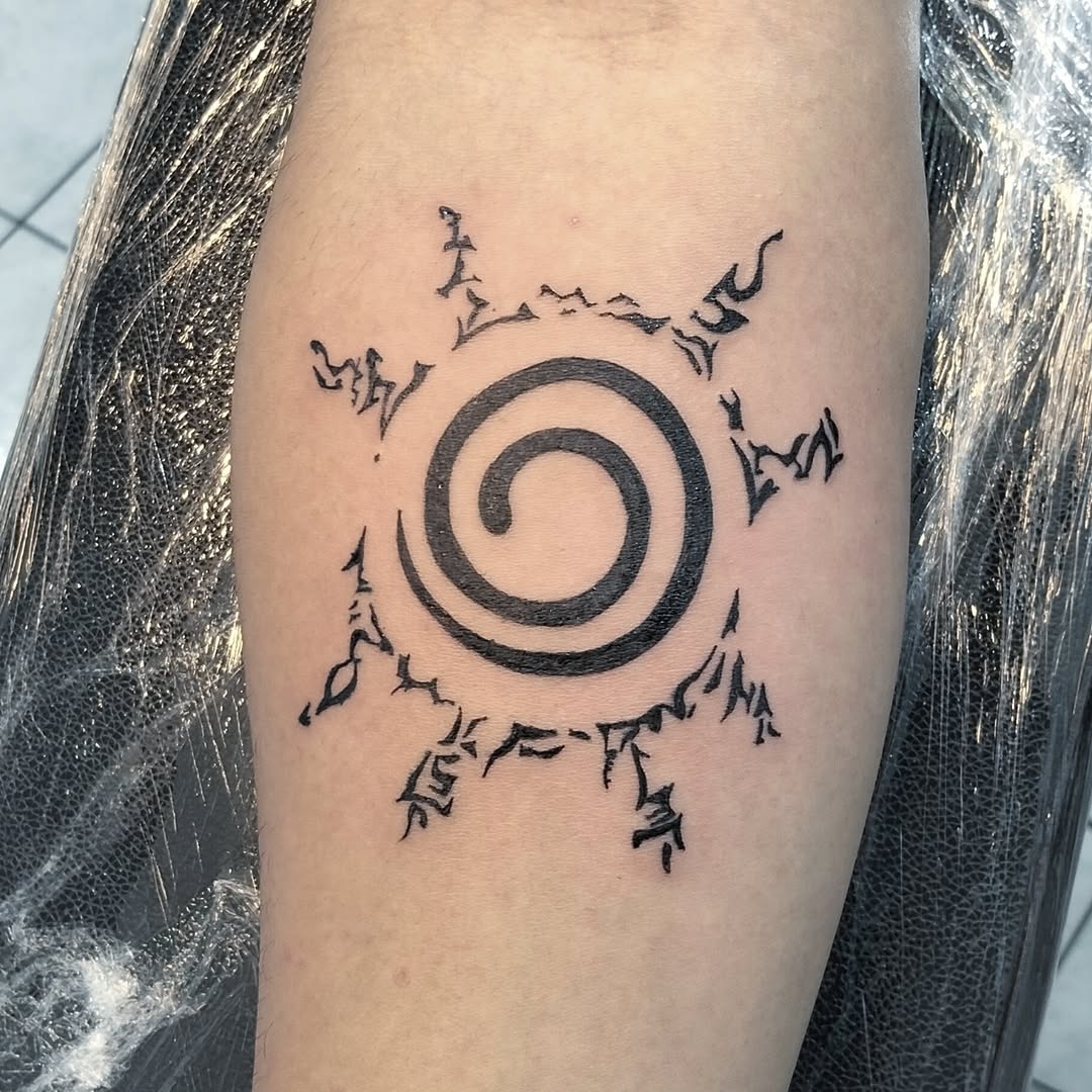 Salve rapaziada 
Essa foi a vez do Selo de Oito Trigramas (八卦の封印式), direto de Naruto. 

Pra quem conhece a história, esse é o selo que o Minato usa pra selar a Kurama dentro do Nar