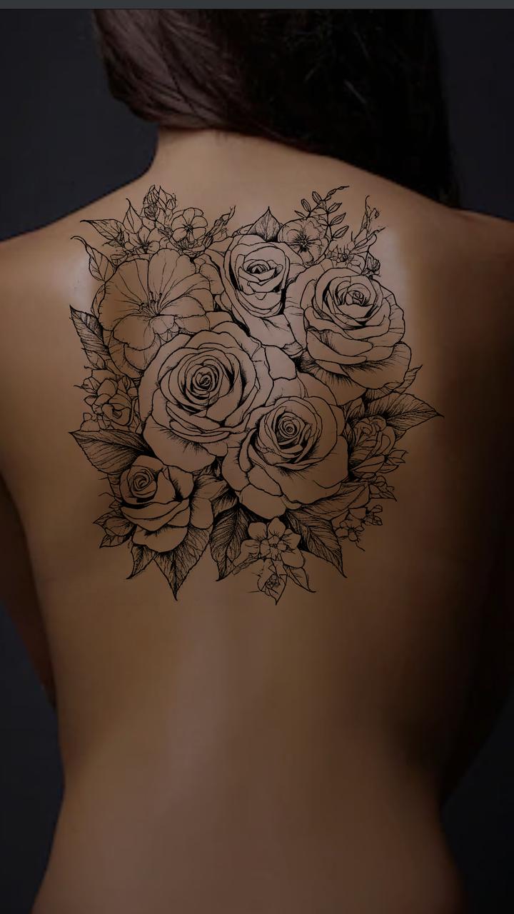 Tatuagens promocionais Lagrima Negra